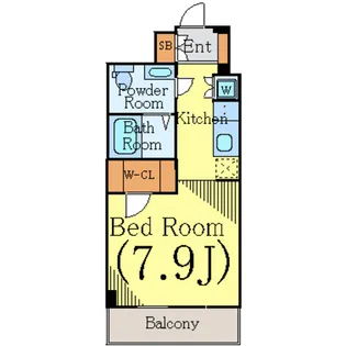 アーバイル三軒茶屋【3階】の間取り
