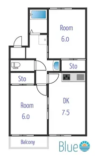 プロミエン【2階】の間取り