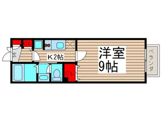 ベルフェン21【2階】の間取り