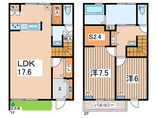レザンコートの間取り