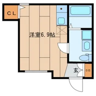 カーサヴィアンカ【1階】の間取り