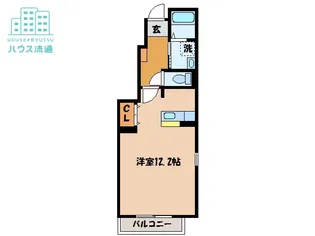 ソレアードI【1階】の間取り