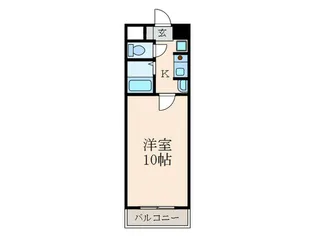 日之出ビル黄金【5階】の間取り