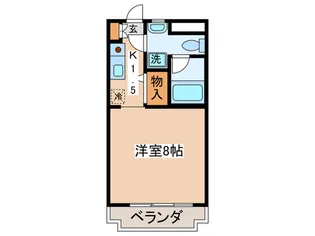 プリムヴェ-ル聖蹟【2階】の間取り