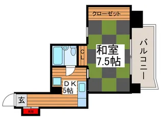 ラ・ポルテ大泉【6階】の間取り