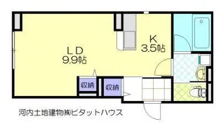 M・レジデンス一番町【1階】の間取り
