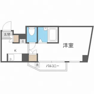 ドミール堺筋本町【4階】の間取り