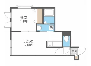 アミーナIII【3階】の間取り