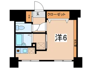 ラフィントール湘南【2階】の間取り