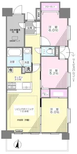 サニーコート戸田公園第2【11階】の間取り
