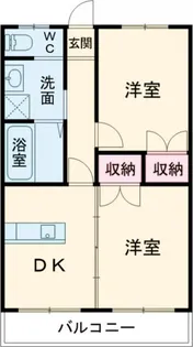 サンライズマンション【1階】の間取り