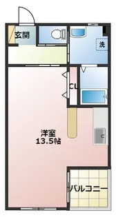 オレア【2階】の間取り