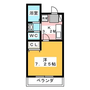 シャルマンM【3階】の間取り