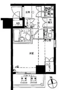 メインステージ大森海岸【9階】の間取り