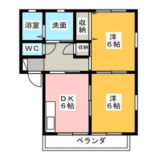 シリウス【2階】の間取り