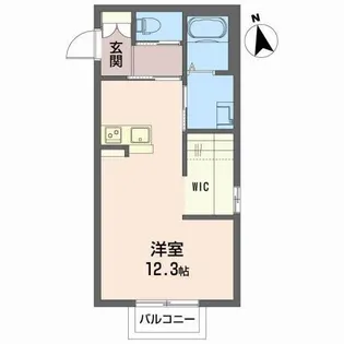 メゾンシャルマン2号館【2階】の間取り