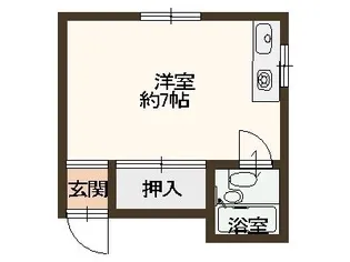 エイトビル江戸堀【3階】の間取り