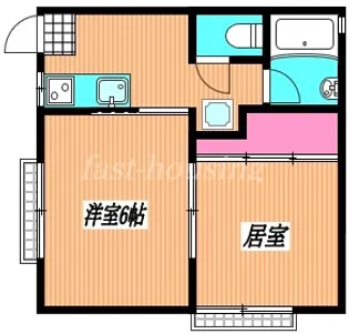 センチュリーハイツA棟【2階】の間取り