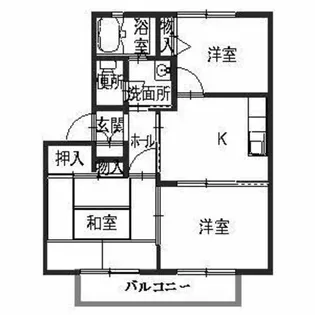 ディアス21【2階】の間取り