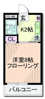 コスモセンチュリー【2階】の間取り