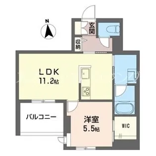 仮)南流山シャーメゾン【2階】の間取り