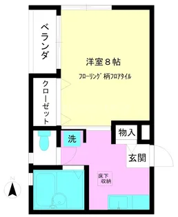 MーFLAT【1階】の間取り