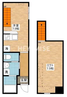 シジエム【2階】の間取り
