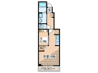 SHINE-C【1階】の間取り