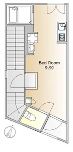 ホークパレス中目黒【2階】の間取り