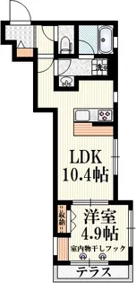 ヌーヴェルメゾンゆき【1階】の間取り