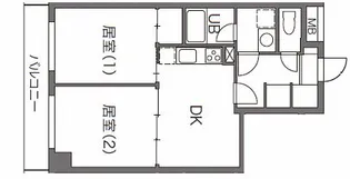 プラティーク本所吾妻橋【4階】の間取り