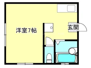 ヴィラヤマモト【2階】の間取り