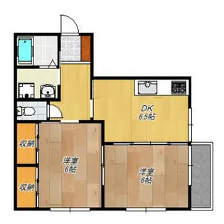 ウィステリア【2階】の間取り
