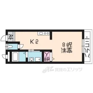 グランチェリー【2階】の間取り