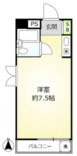 駒込K&Mビル【2階】の間取り