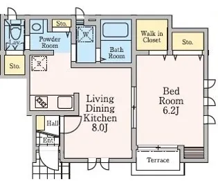Alles Gute(アレスグーテ)【1階】の間取り