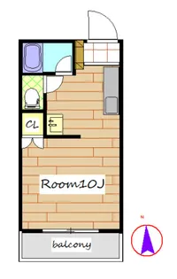 BIBLIO並榎【3階】の間取り