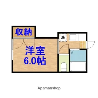 セブンハイツ平田A【1階】の間取り