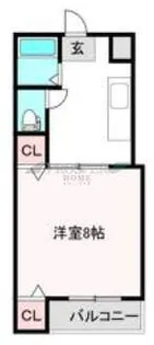 グレースメゾンミネ【2階】の間取り