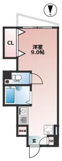 カサデータカギ【3階】の間取り