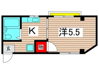 アドニス【3階】の間取り