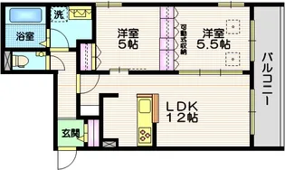 Charme【2階】の間取り