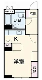 八幸ビル吉祥寺【2階】の間取り