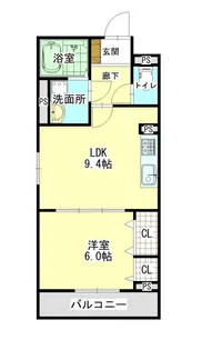 Amagasuka Terrace【2階】の間取り