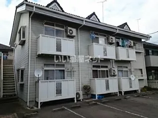 栃木県宇都宮市平松本町【アパート】の外観