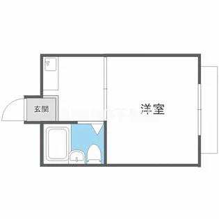 シティハイツ扇町公園【5階】の間取り