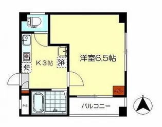 セブンビル【6階】の間取り