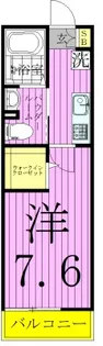 エルスタンザ五反野【3階】の間取り