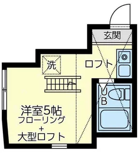 ユナイト上末吉ハルシュタット【2階】の間取り
