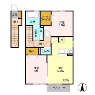 アピオン A【2階】の間取り